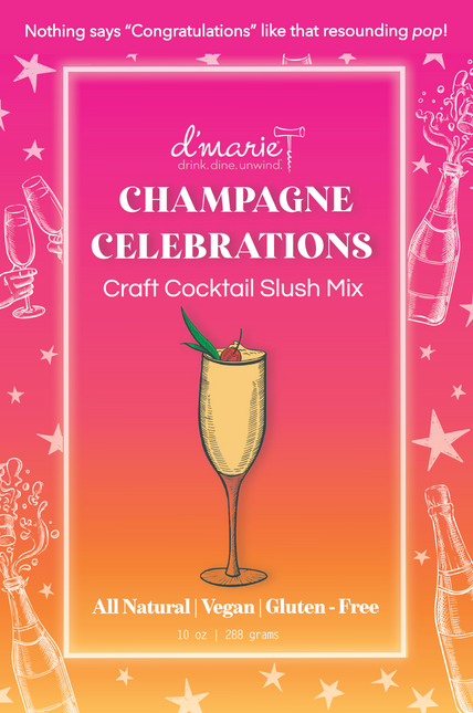 Champagne Celebration Craft Cocktail Slush Mix