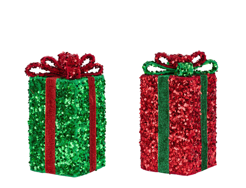 8" Sequin Gift Package