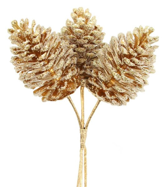 12"L Pinecone Pick x 3