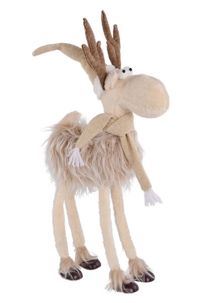 21" Standing Fabric Moose