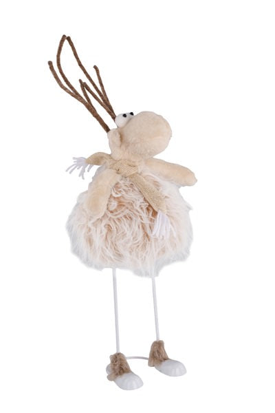 22.5"H Standing Fabric Moose