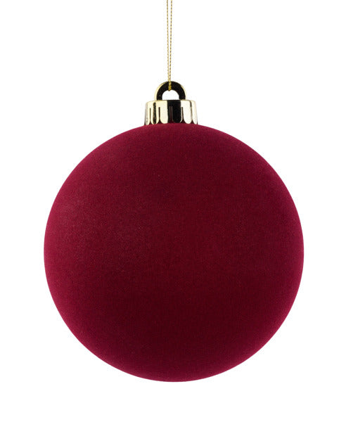 120MM Flocked Ornament