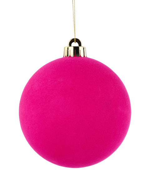 120MM Flocked Ornament