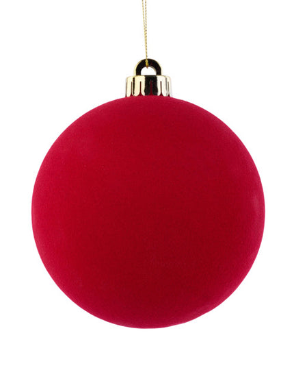 120MM Flocked Ornament