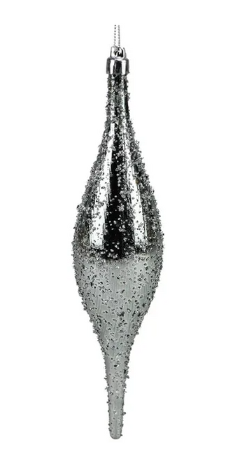 9" Ice Finial Ornament