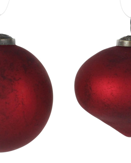 Rustic Ball or Onion Ornament