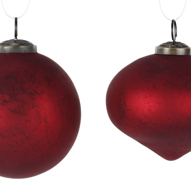 Rustic Ball or Onion Ornament