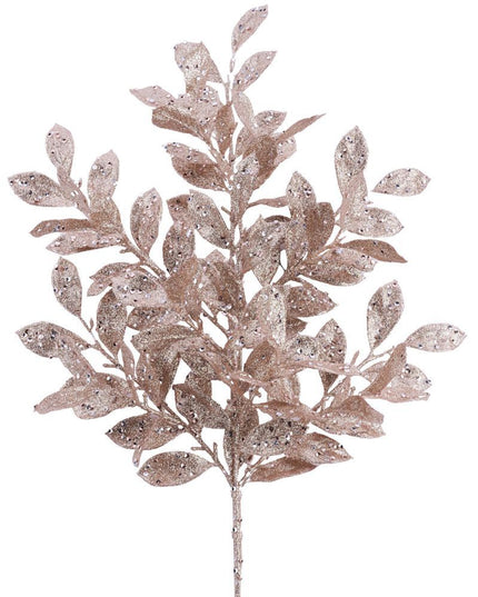 22" Glitter Vine Spray Champagne