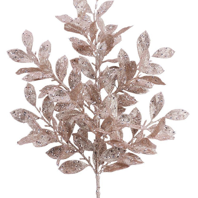 22" Glitter Vine Spray Champagne