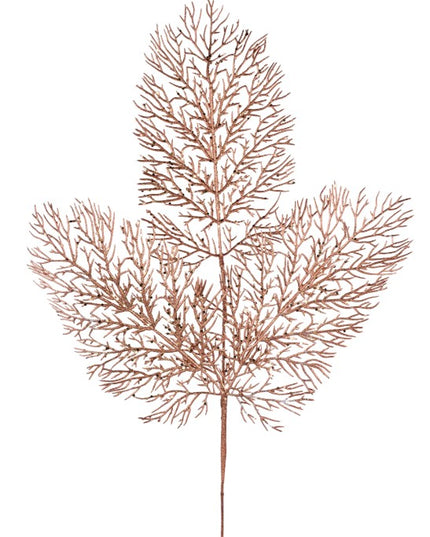 29" Metallic Arborvitae Spray