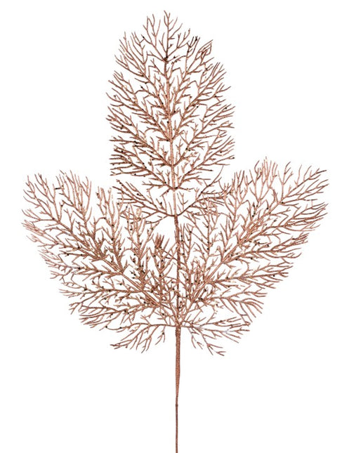 29" Metallic Arborvitae Spray