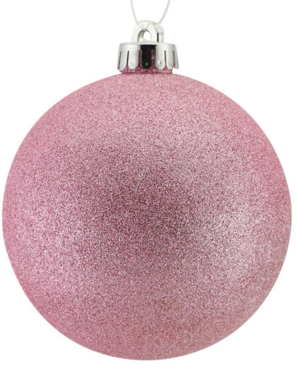 150mm Ice Pink Glitter Ball