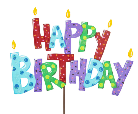 Happy Birthday Sign