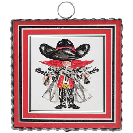 Mini Art Cowboy With Guns