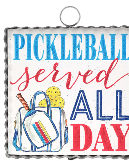 Mini Gallery - Pickleball Serve All Day