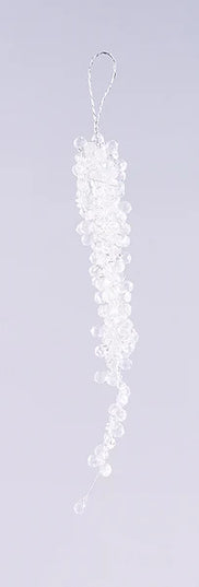 12"L Acrylic Bead Icicle Ornament