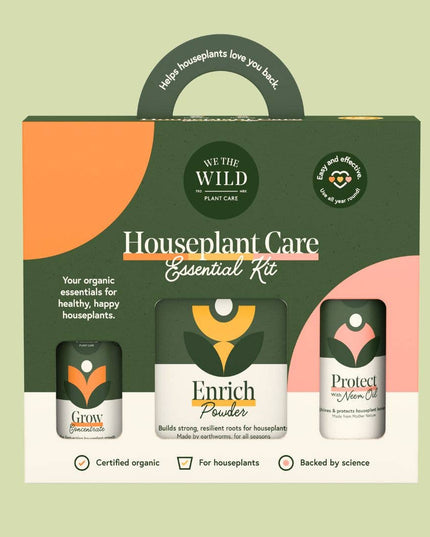Houseplant Care Essentials Organic Starter Kit