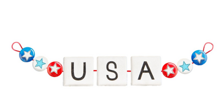 USA Friendship Bracelet