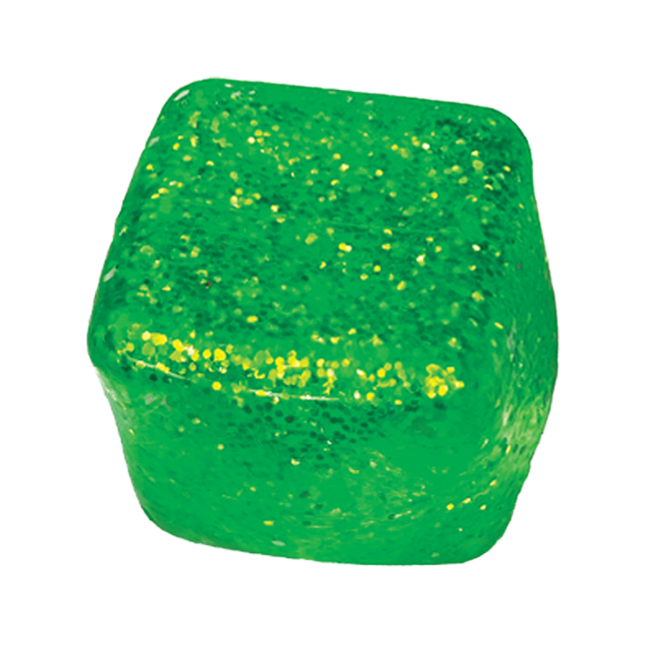 Fun Doh Glow in the Dark Squishy Sparkle Cube