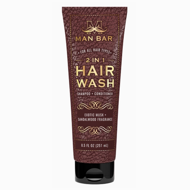 Man Bar - 2 N 1 Hair Wash image 2