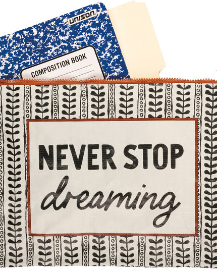 Zipper Folder - Never Stop image 0