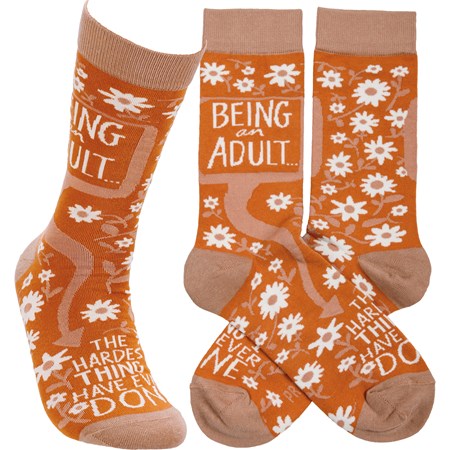 Being An Adult Socks image 0