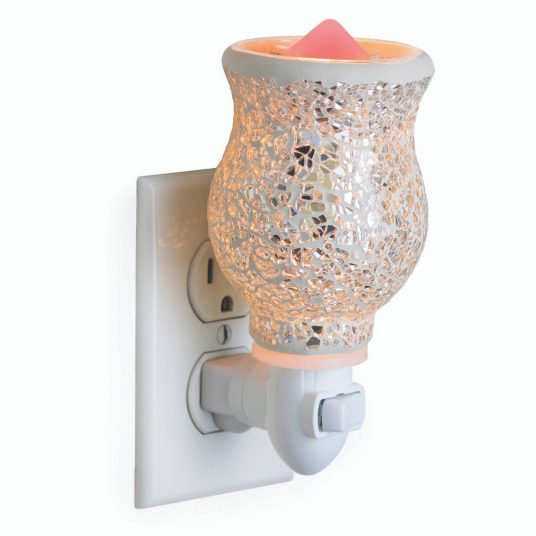 Reflection Glass Mosaic Pluggable Fragrance Warmer image 0
