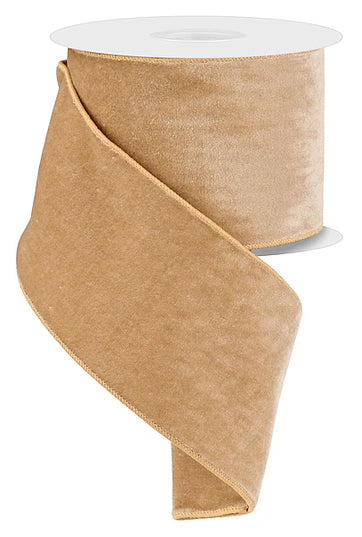 4" x 10yd Deluxe Velvet/Satin Backing (Assorted Colors)