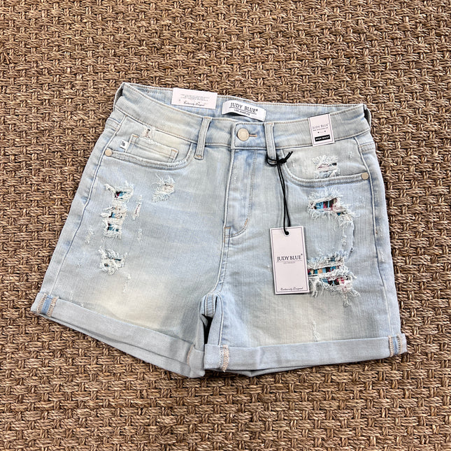 Judy Blue High Waist Aztec Shorts image 0