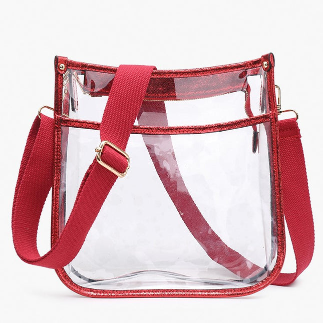 Jen+Co Posie Clear Purse - Multiple Color Options image 2