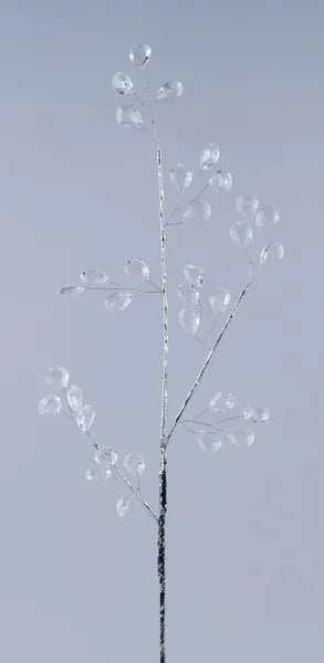 32"L Acrylic Teardrop Bead Spray