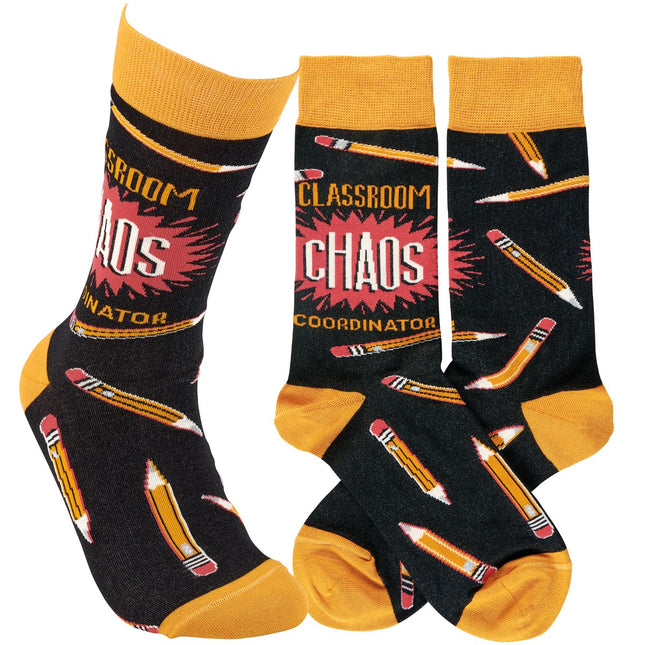 Classroom Chaos Socks image 0