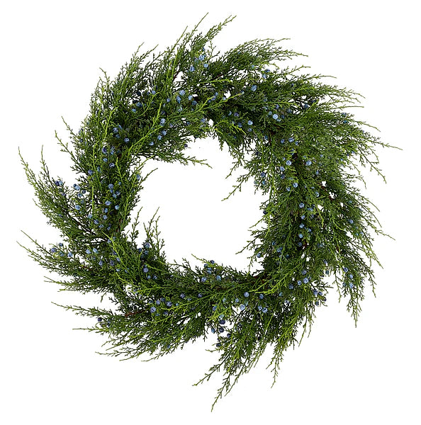 24"Dia Oregon Juniper/Berry Wreath