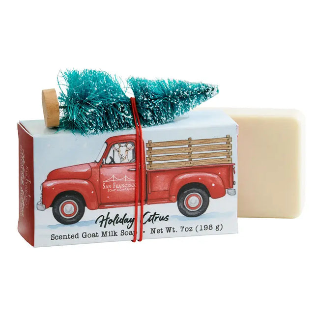 Christmas Goat Milk Bar Soap