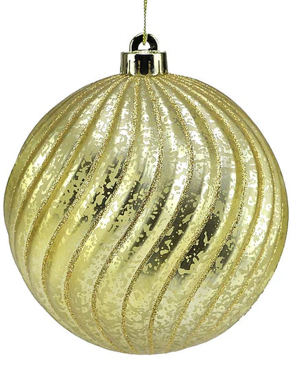 150Mm Antique Look Swirl Ball