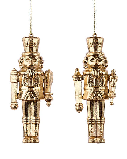2 Asst 5"H Nutcracker Orn