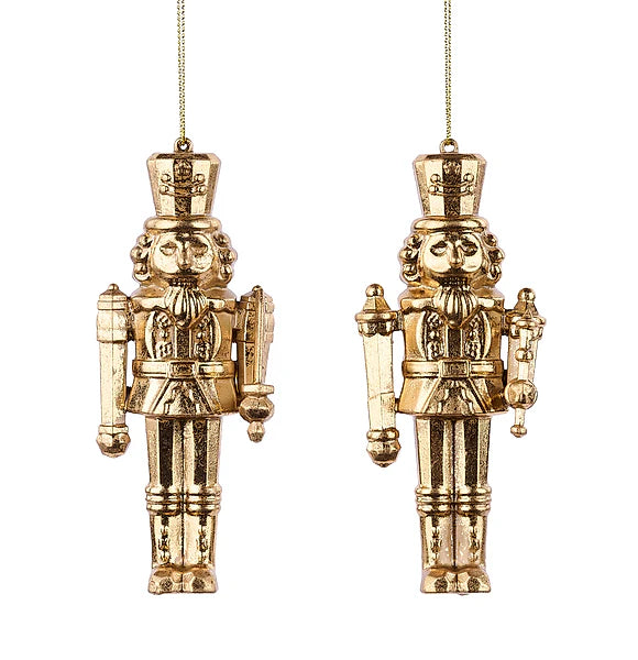 2 Asst 5"H Nutcracker Orn