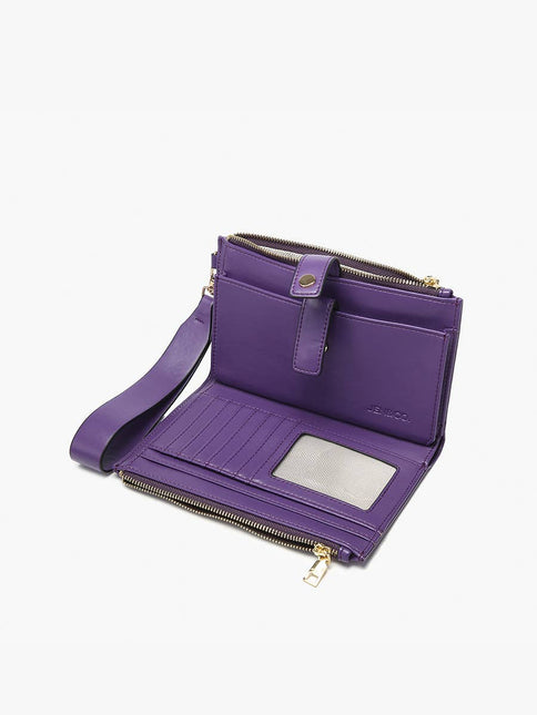 WL2627 Lark Zip-Top Wallet w/ Wristlet Strap