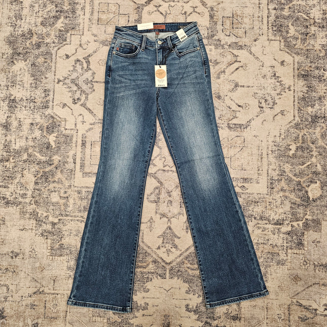 Judy Blue Mid Rise Thermal Bootcut Jean image 0