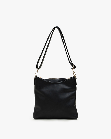 Emma 3 Compartment Crossbody w/ Snap Closure Purse