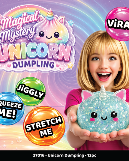 Fun Doh Unicorn Mystery Dumpling Squishy Toy