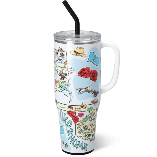 Oklahoma 40 oz Tumbler image 0