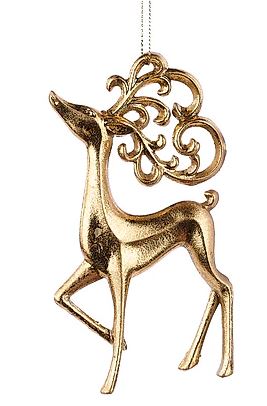 5.25"H Deer Ornament