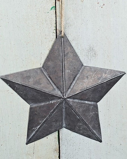 Distressed Metal Star Ornament image 0