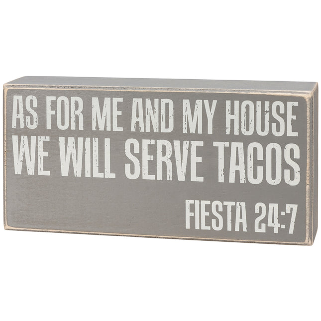 Tacos Box Sign image 0