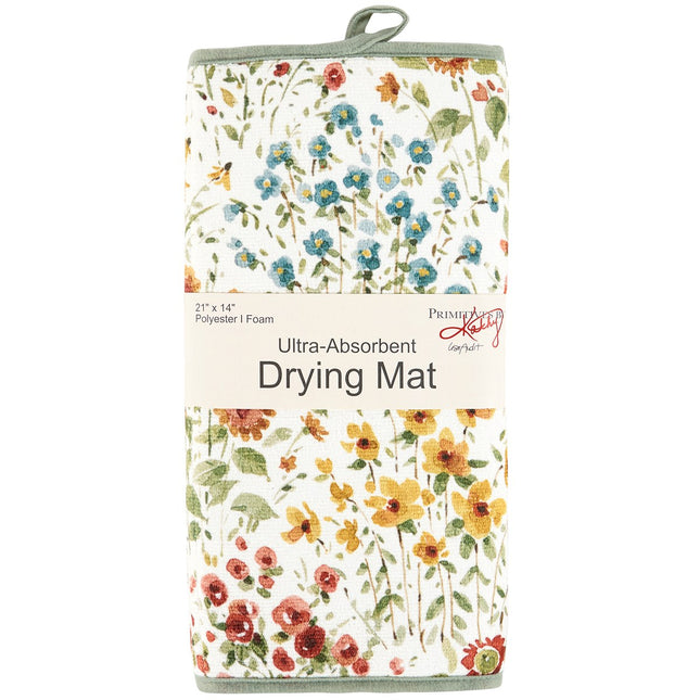 Wildflowers Drying Mat image 0