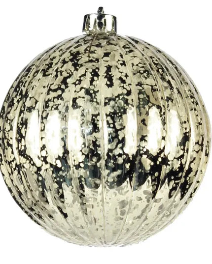 100mm Antique Look Vertical Stripe Ball