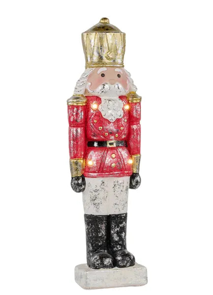 21.25"H x 6.5"L Lighted Nutcracker