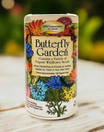 Butterfly Shaker Garden Can Seed Kit