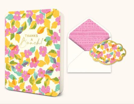 Thanks A Bunch Deluxe Greeting Card
